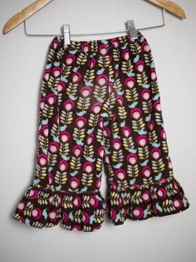 Retro Kids Ruffle Bell Bottom Pants 2T or 4T – USA Made Sweet Petunia